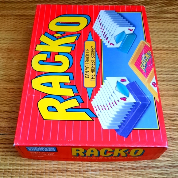 Racko- Can You Rack Up The Highest Score? Game Parker Bros. Complete- 1992 - Picture 5 of 8